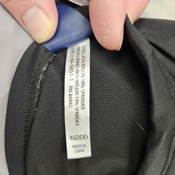 SWIMSUITS FOR ALL Tankini Swim Top - Picture 6 of 6